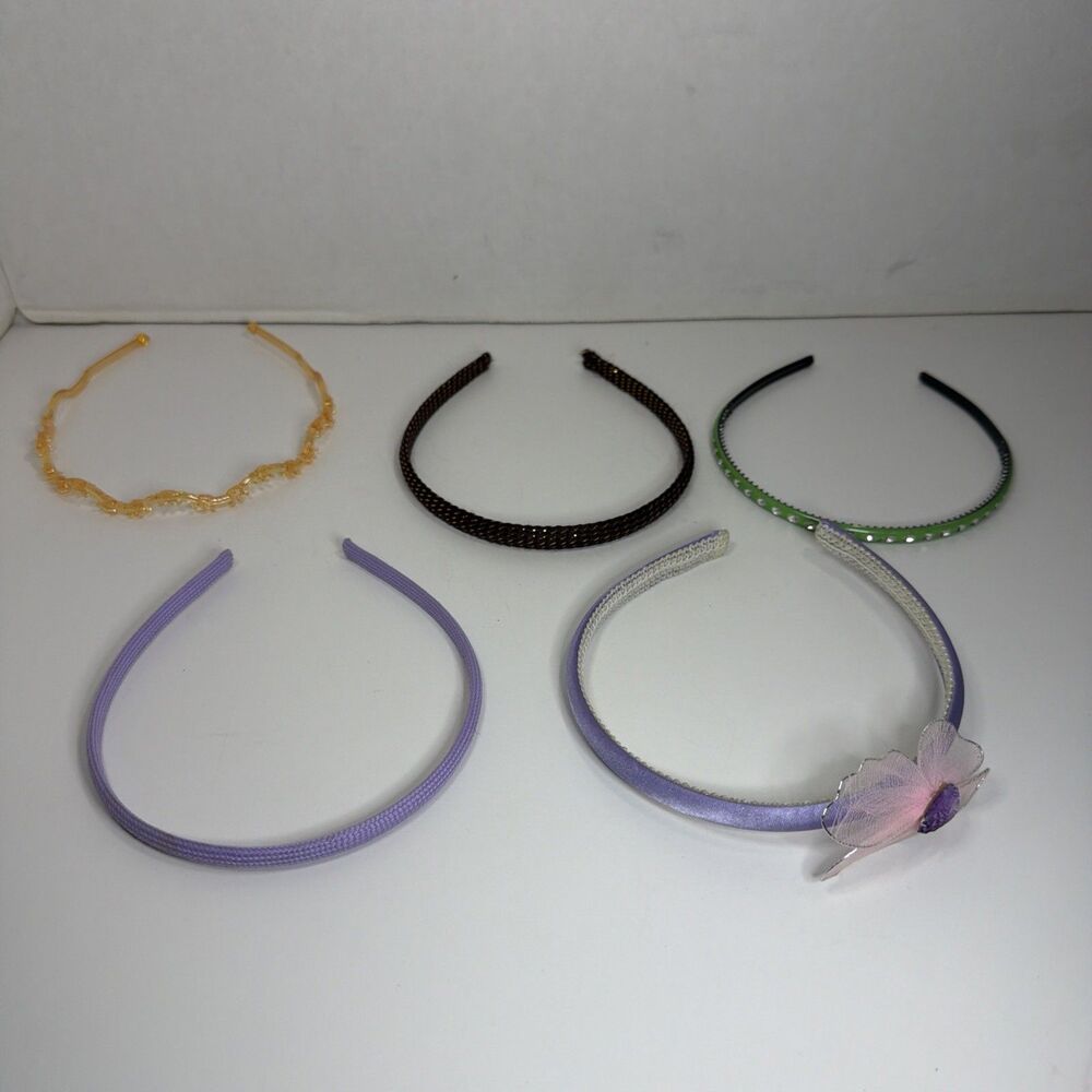 Headband Lot Hair Accessories Headbands Y2K - Fabric & Plastic -W/O & With Teeth